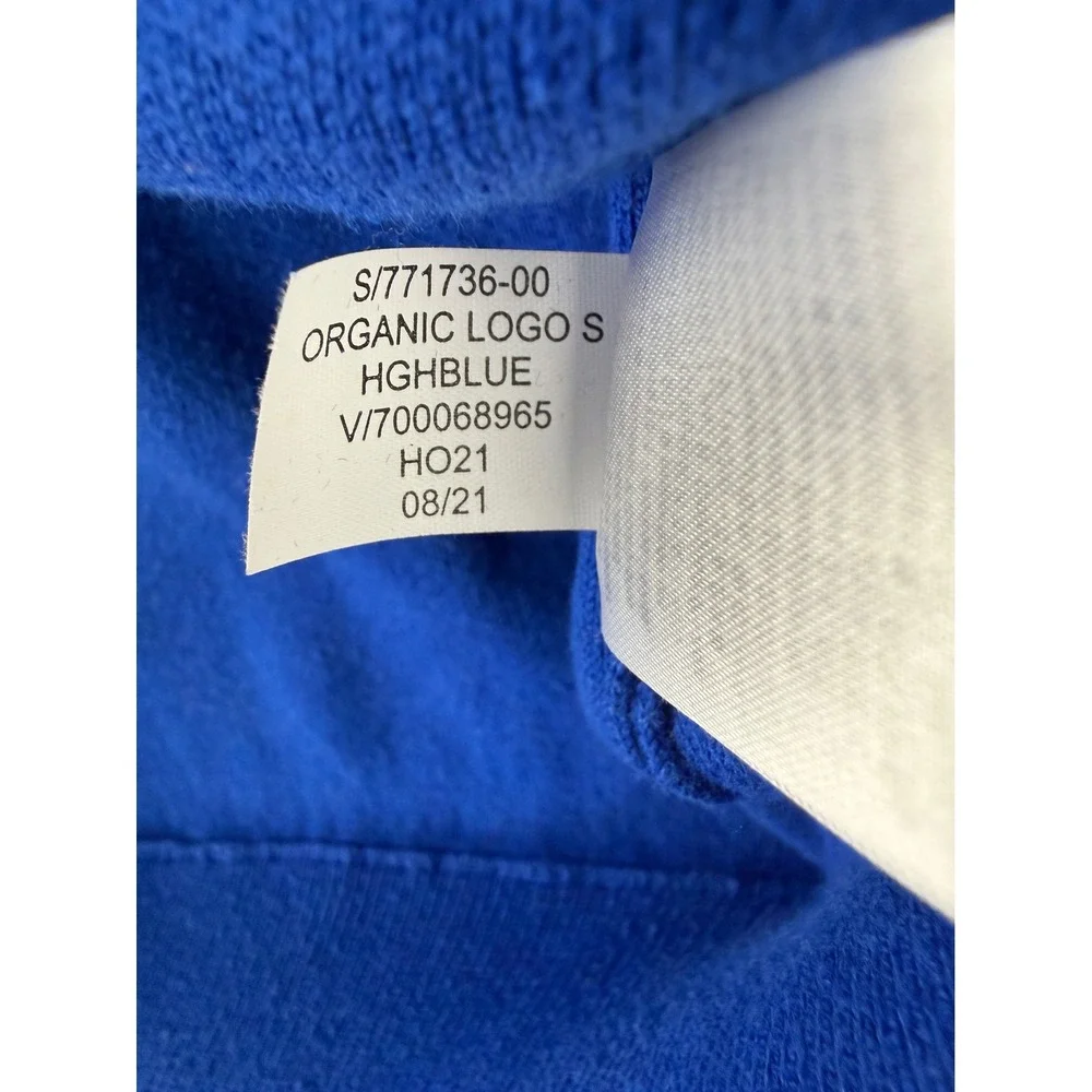 Banana Republic Sweatshirt Mens L Tall Blue Organic Cotton Logo Crewneck 771736